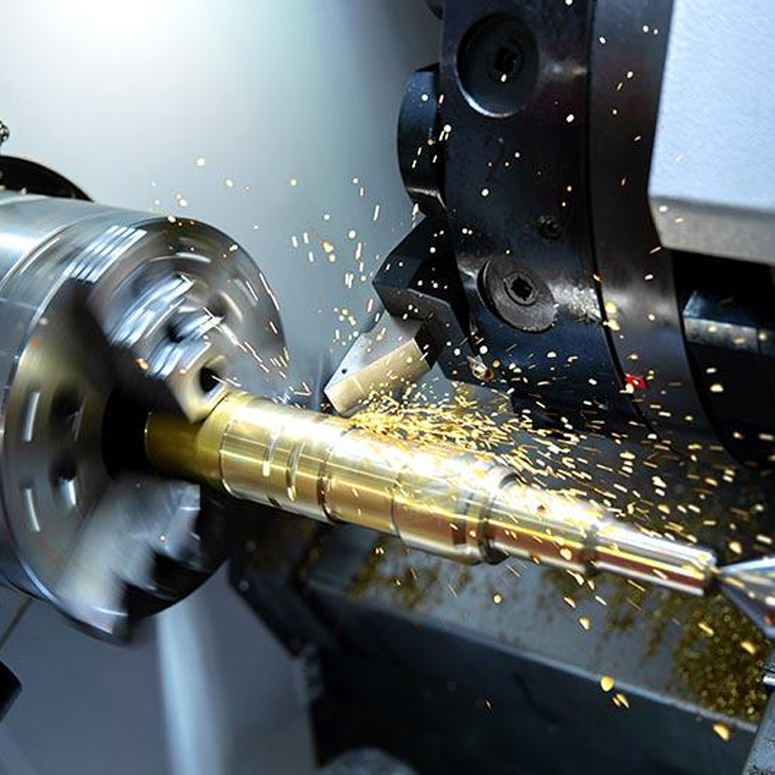 Automatic CNC Machine with robotic loading system